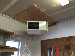 Garage unit heater